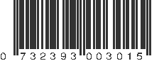 UPC 732393003015