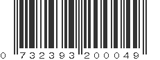 UPC 732393200049