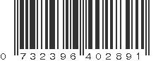 UPC 732396402891