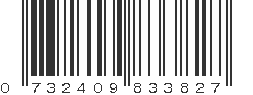 UPC 732409833827