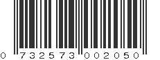 UPC 732573002050