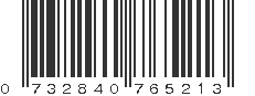 UPC 732840765213