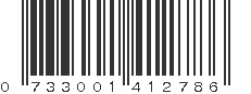 UPC 733001412786