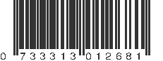 UPC 733313012681