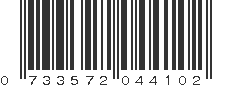 UPC 733572044102