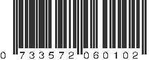 UPC 733572060102