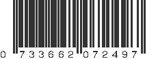 UPC 733662072497