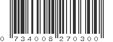 UPC 734008270300