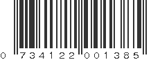 UPC 734122001385