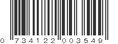 UPC 734122003549