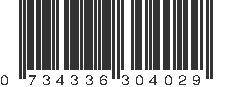 UPC 734336304029