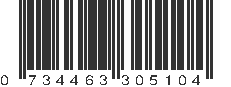 UPC 734463305104