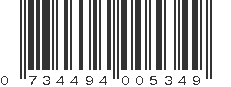 UPC 734494005349