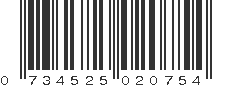 UPC 734525020754