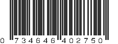 UPC 734646402750