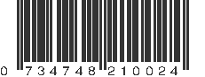 UPC 734748210024