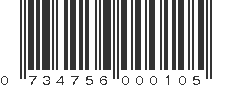 UPC 734756000105