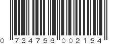 UPC 734756002154