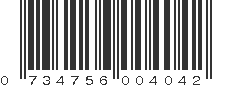 UPC 734756004042