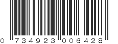 UPC 734923006428