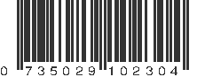 UPC 735029102304