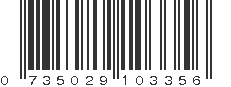 UPC 735029103356