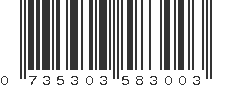 UPC 735303583003