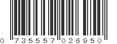 UPC 735557026950