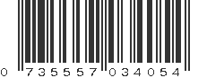 UPC 735557034054