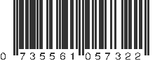 UPC 735561057322