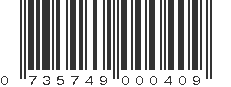 UPC 735749000409