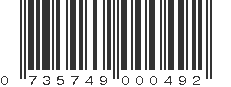 UPC 735749000492