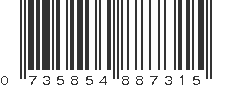 UPC 735854887315