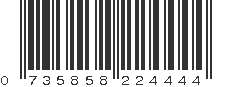 UPC 735858224444