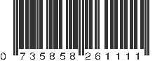 UPC 735858261111