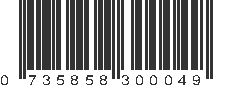 UPC 735858300049