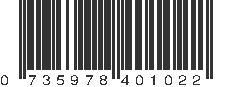 UPC 735978401022