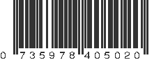 UPC 735978405020