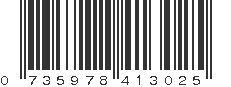 UPC 735978413025