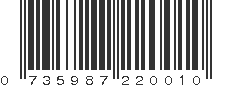 UPC 735987220010