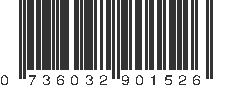 UPC 736032901526