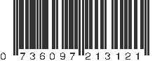 UPC 736097213121