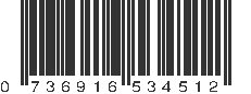 UPC 736916534512