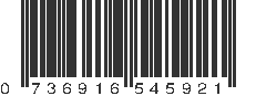 UPC 736916545921