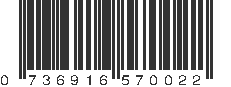 UPC 736916570022