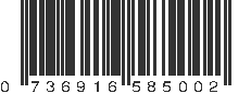 UPC 736916585002