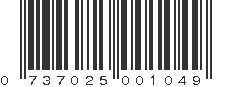 UPC 737025001049