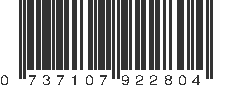 UPC 737107922804