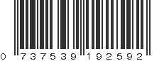 UPC 737539192592