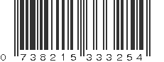 UPC 738215333254